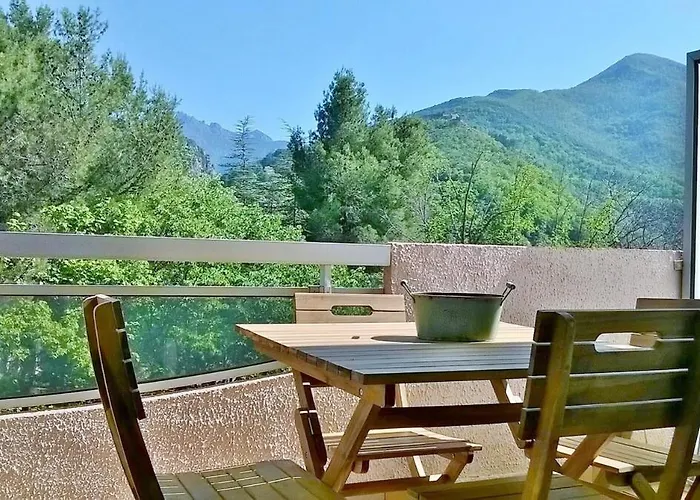 Bel F2 Terrasse Sud A 5 Min Thermes Amélie-les-Bains-Palalda